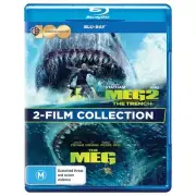 The Meg 2-Film Collection Blu-ray | The Meg 1 & 2 | Jason Statham | Region Free