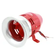 DC 12V 12.4A 125DB Decibel Industrial Alarm Sound Alert Motor Siren MS-390