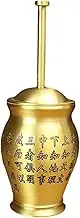 Mortar and Pestle Set Pestle Garlic Masher Spice Crusher Hand Grinder Copper Mortar Spice Grinder for Crushing Grinding
