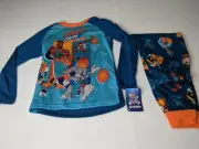 Space Jam Tune Squad Boys Pajama Set Tops & Bottoms Boys Large 10/12