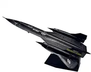Replica Pre-Build Aircraf 1/144 for Blackbird SR71 High Altitude Reconnaissance FighterMetal Military Model Plane Collection Gift Display