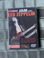 Lick Library JAM w/ LED ZEPPELIN Jimmy Page Style Guitar Video Lesson DVD+CD