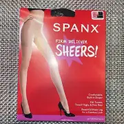 SPANX Firm Believer sheers Pantyhose Size D 20 Denier Black
