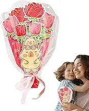 Mothers Day Cards Flowers,Mother's Day Flower Card Making Kits - Holiday Art Supplies for Home School Classroom Activity Use