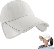 [Generic] Sun Hat - Sun Visor Hats | Polyester Sun Hat Perfect Match for Any Summer Outdoor Look | Travel Hat for Summer Walk | Foldable Beach Visors for Sun Ray Protection