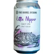 Five Barrel Little Nipper Hazy IPA Can 375mL