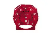 Porsche Cayenne 958 Panamera 970 Tachometer PDK 8000 Gauge Face Dial Map Red