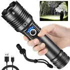 990000LM Flashlight Rechargeable LED Work Light Adjustable For Home, Hiking
