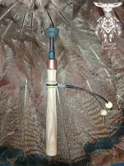 TURKEY CALL, TRUMPET YELPER. "ROASTED SWAMP ASHE" ONE OF A KIND.
