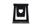 MYJX Foldable Universal Aluminum Cell Phone and Tablet Stand Portable Heart