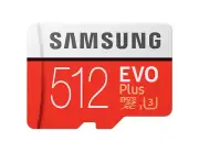 Samsung EVO Plus 512GB Class 10 MicroSDXC Memory Card - MBMC512HAAPC