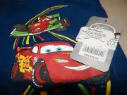$20 Disney Store Pixar BRAND NEW Blue Cotton McQueen Francesco Pants SIZE 4 24"
