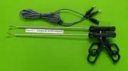 2pc Laparoscopic Bipolar Forceps X-Handle 5mm with Cable Reusable Instruments