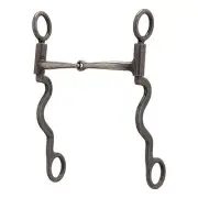 Weaver Leather 81/4" Cheek Sweet Iron Snaffle 5"