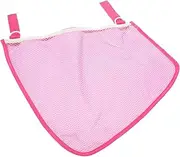 ORFOFE Safe Durable Baby Stroller Hanging Bag 2 Pack Mesh Pouch for Diaper Milk Toys Pink