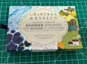 Crabtree & Evelyn Shower Steamer 12pcx 25 gms Nantucket Briar,Gardeners,LaSource
