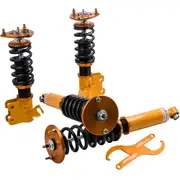 [MaXpeedingrods] Coilovers compatible for Nissan s14 coilovers 200SX 240SX 1994-1998 24 Ways Adj. Coilover Suspension Lowering Kit