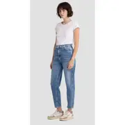 Replay Womens Tapered/Ballooned Jeans Keida Balloon Fit Blue