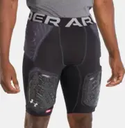 Under Armour Gameday 5-Pad Football Compression Girdle / Shorts McDavid HEX Pads