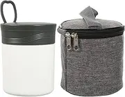UTHCLO 1Set Mini Insulation Barrels Portable Breakfast Cup Soup Mug with Lid Leak Design for and Storage for Go Meals and Snacks