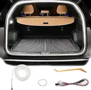Dynamic Flowing Car Trunk Light Strip, Trunk Led Light Strip, Universal Waterproof Constant/Flowing for Suvs Vans Trucks (White,2m/78 in)