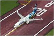 1:400 GeminiJets Alaska BOEING B737 MAX 9 Airplane Diecast Plane Aircraft Model