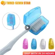 5Pcs/set Toothbrush Head Cover Case Cap Portable Travel Hike Camping Brush Clean