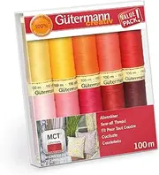 GUTERMANN Sewing Thread Set SEW-All Thread 100MT 10 SPOOLS - 004