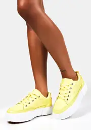 [Fila] Yellow Sandblast Low Sneakers