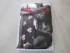 NEW Calvin Klein CK One Micro Low Rise Trunks Hearts Print MENS S Black $26.00