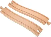 Enhance Your Train Set Pcs Wooden Train Track Accessories Safe for Boys and Girls