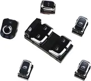 Driver Side Electric Master Window Control Passenger Switch Set 8KD 959 855A Compatible for Audi A4 S4 Q5 8KD959855A 8KD 959 855 A