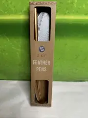 Plastic Feather Pens