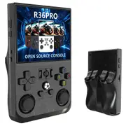 R36 Pro Handheld Game Console 64GB Black