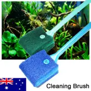 Aquarium Cleaning Brush Tool Algae Glass Turtle Fish Tank Scraper Sponge Cleaner