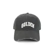 [Golden Goose] Golden Goose-Grey Cotton Hat-Uomo S/M STAND