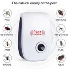 Electronic Ultrasonic Pest Reject Bug Mosquito Cockroach Mouse Killer EU/US DLvi