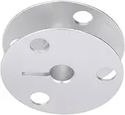 32MM 401-66228 Heavy Machine Bobbin for LU-2828V-7 Sewing, Stainless Steel Metal Bobbin with Large Thread Capacity, Accurate Size, Wear and Stable, Easy Installation,