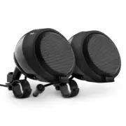 DS18 Amplified Handlebar Mount Speaker Pods for Motorcycles with 5.0 Bluetooth