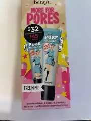 BENEFIT MORE FOR PORES INCLUDES FULL SIZE POREFESSIONAL AND TRAVEL SIZE DUO BOX