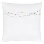 Christian Fischbacher Juwel Embroidered Sateen Euro Sham