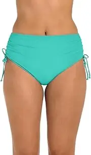 [24th & Ocean] Women's Mid Waist Side Tie Hipster Bottom
