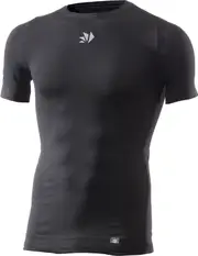 Sixs TS1 V2 4-Season, functional shirt shortsleeve unisex , color: Black , size: 3XL/4XL