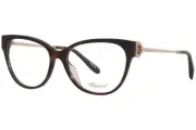 Chopard VCH325S 01AY Titanium Eyeglasses Women's Dark Havana/23KT Gold Plated