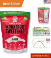 Sustainable 800g Monkfruit Sweetener - Ideal for Keto, Diabetic, and Vegan Diets