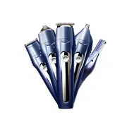 MARKES Professional Hair Clipper, 5-in-1 Multi Grooming Kit for Beard or Hair with Nose Trimmer Tool and Set Lock LCD Digital Clipper
