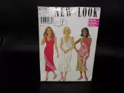 NEW LOOK #6169 - LADIES ( 3 STYLE ) "V" NECKLINE SUNDRESS PATTERN 6-16 FF