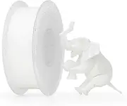 Bambu Lab 3D Printer Filament, 1.75mm PLA 3D Printing Filament Dimensional Accuracy +/- 0.03 mm, Fast Printing RFID PLA, No Warping & Tangling, 3D Print Material with Reusable 1kg Spool, White