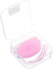 Mikinona Eyelash Perm Rods 6 Pairs Lash Lift Pads Silicone Curl Enhancer Lash Shield Gentle on Lashes Reusable Lash Lift Tool
