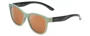 Smith Caper Women Cateye Sunglasses Saltwater Green Blue/CP Polarized Brown 53mm